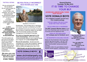 Thumbnail of leaflet from Donald Boyd
