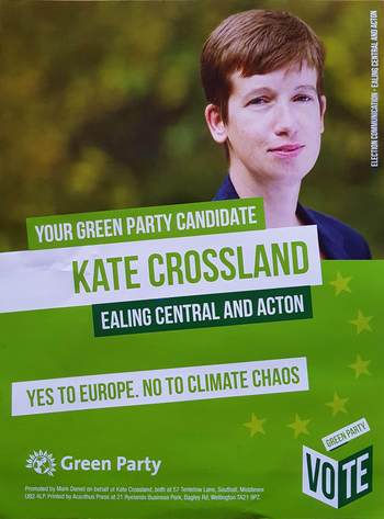 Thumbnail of leaflet from Kate Crossland