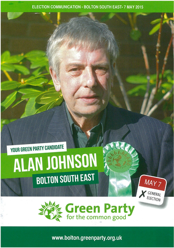 Thumbnail of leaflet from Alan Johnson