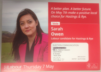 Thumbnail of leaflet from Sarah Owen