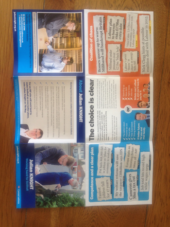 Thumbnail of leaflet from Julian Knight