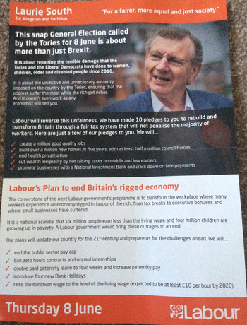 Thumbnail of leaflet from Laurie South