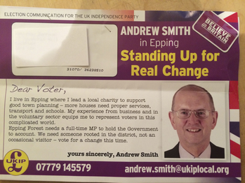 Thumbnail of leaflet from Andrew Smith