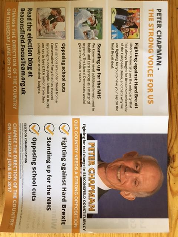 Thumbnail of leaflet from Peter Jeffrey Chapman