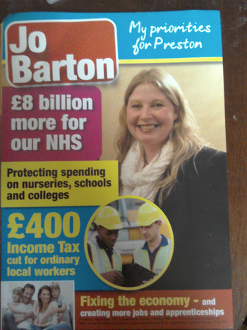 Thumbnail of leaflet from Jo Barton