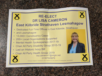 Thumbnail of leaflet from Lisa Cameron