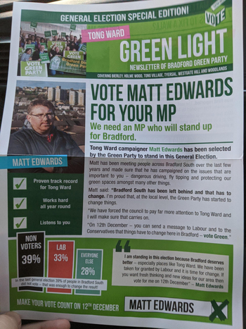 Thumbnail of leaflet from Matt Edwards