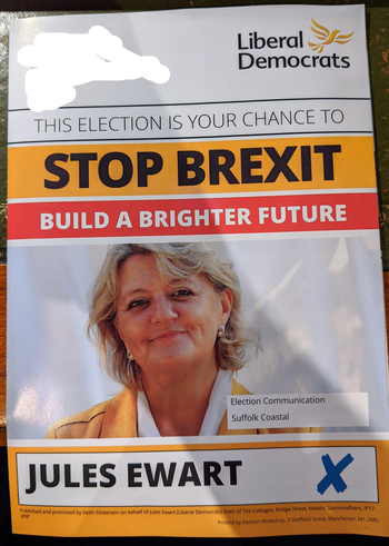 Thumbnail of leaflet from Julia Ewart