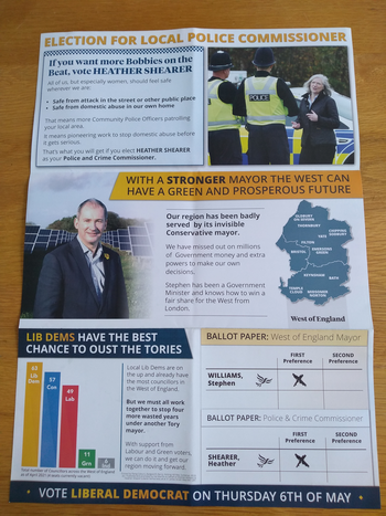 Thumbnail of leaflet from Stephen Roy Williams