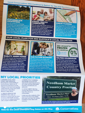 Thumbnail of leaflet from Kay Maxine Oakes