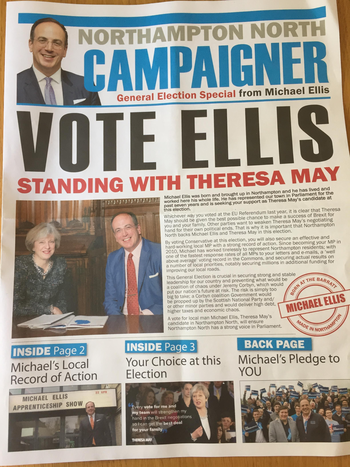 Thumbnail of leaflet from Michael Ellis