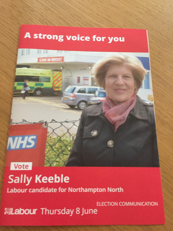 Thumbnail of leaflet from Sally Keeble
