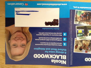 Thumbnail of leaflet from Nicola Blackwood