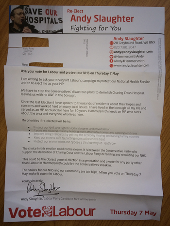 Thumbnail of leaflet from Andy Slaughter