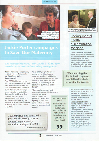 Thumbnail of leaflet from Jackie Porter