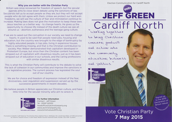 Thumbnail of leaflet from Jeff Green