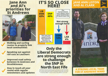 Thumbnail of leaflet from Jane Ann Liston