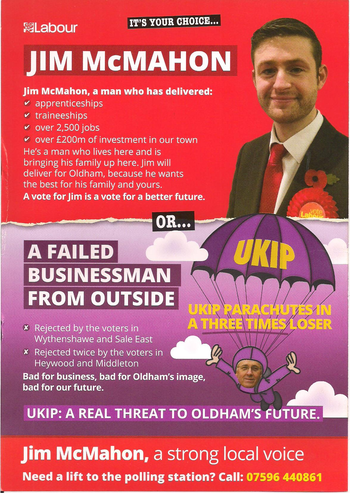 Thumbnail of leaflet from Michael Meacher
