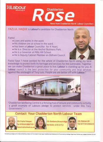 Thumbnail of leaflet from Michael Meacher