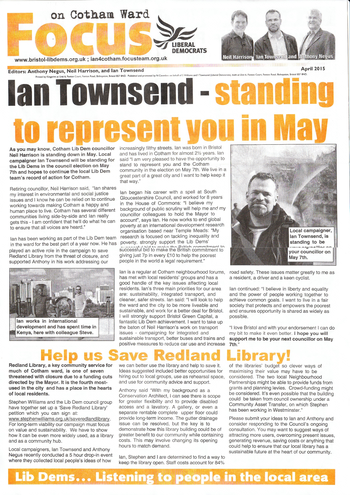 Thumbnail of leaflet from Stephen Roy Williams