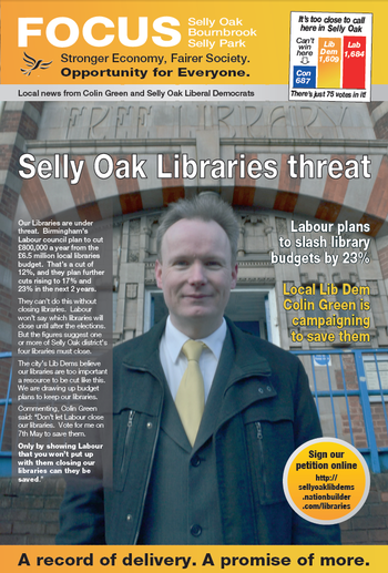 Thumbnail of leaflet from Colin Francis Green