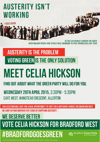 Thumbnail of leaflet from Celia Hickson