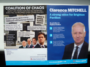 Thumbnail of leaflet from Clarence Mitchell