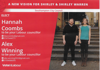 Thumbnail of leaflet from Alex Winning