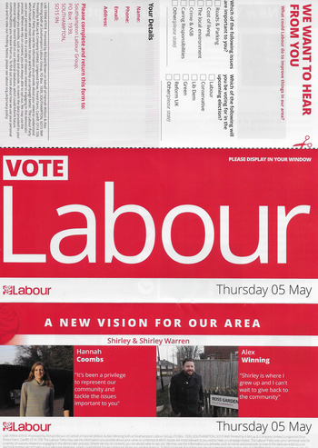 Thumbnail of leaflet from Alex Winning
