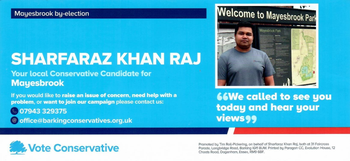 Thumbnail of leaflet from Sharfaraz Khan Raj