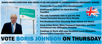 Thumbnail of leaflet from Boris Johnson