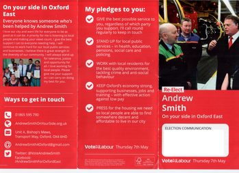 Thumbnail of leaflet from Andrew Smith