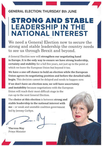 Thumbnail of leaflet from Chris Green