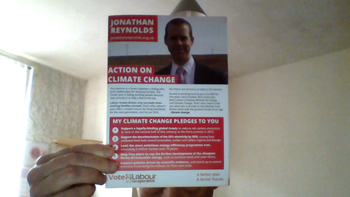 Thumbnail of leaflet from Jonathan Reynolds