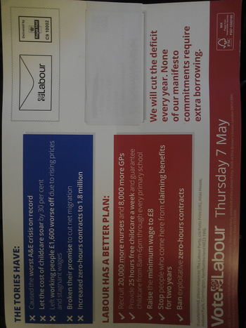 Thumbnail of leaflet from Rowenna Davis