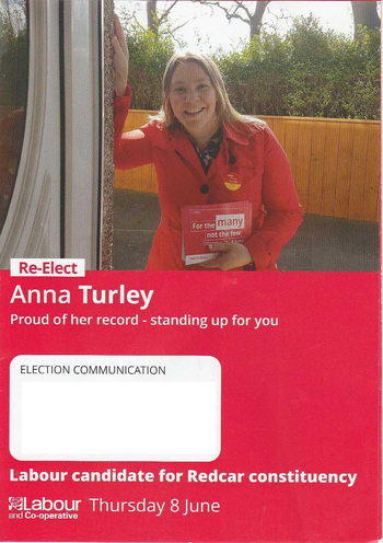 Thumbnail of leaflet from Anna Turley