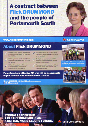 Thumbnail of leaflet from Flick Drummond