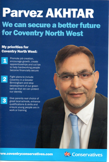 Thumbnail of leaflet from Parvez Akhtar