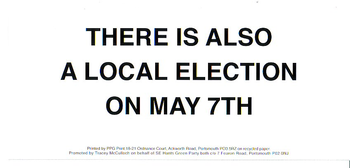 Thumbnail of leaflet from Ian David McCulloch