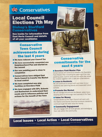 Thumbnail of leaflet from Mark Prisk