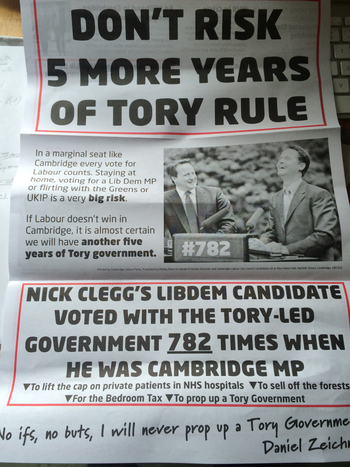 Thumbnail of leaflet from Daniel Zeichner