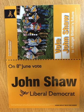 Thumbnail of leaflet from John Daniel Shaw