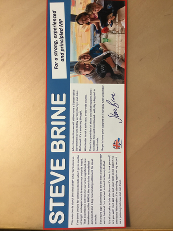 Thumbnail of leaflet from Steve Brine