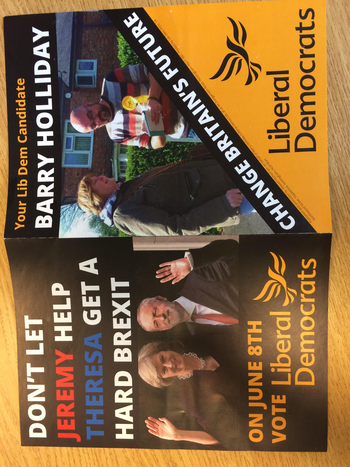 Thumbnail of leaflet from Barry Holliday