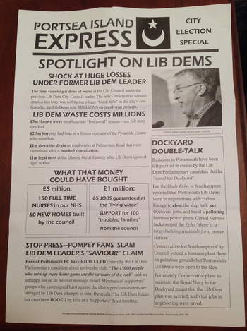 Thumbnail of leaflet from Flick Drummond