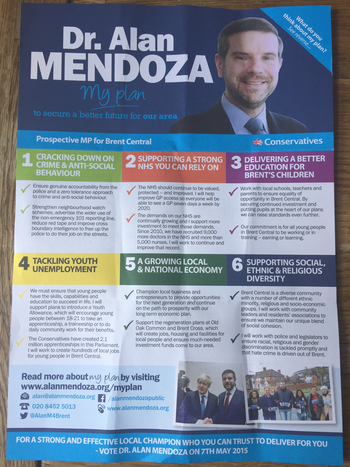 Thumbnail of leaflet from Alan Mendoza