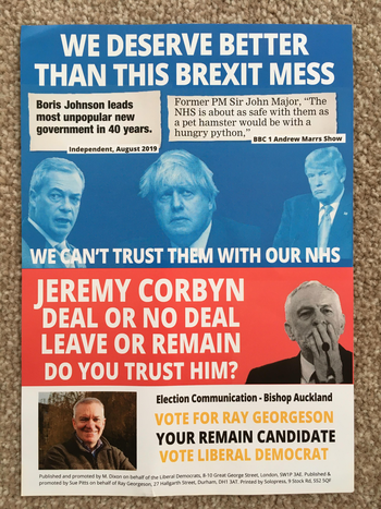 Thumbnail of leaflet from Ray Georgeson