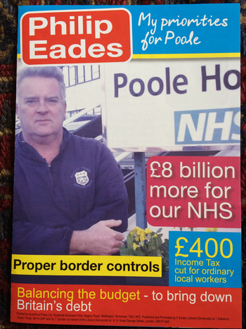 Thumbnail of leaflet from Philip Michael Eades