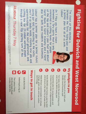 Thumbnail of leaflet from Helen Hayes