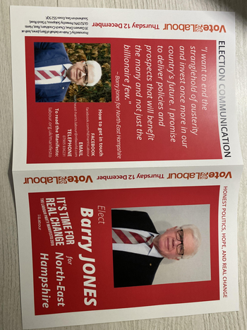Thumbnail of leaflet from Barry Jones